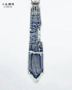 Denim light blue tie (in stock)