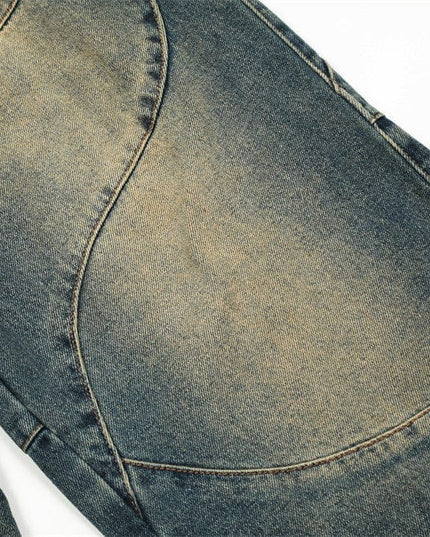 TALKLESSFASHION Do The Old Cowboy Straight-leg Trousers Male