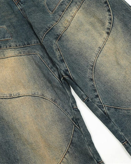 TALKLESSFASHION Do The Old Cowboy Straight-leg Trousers Male