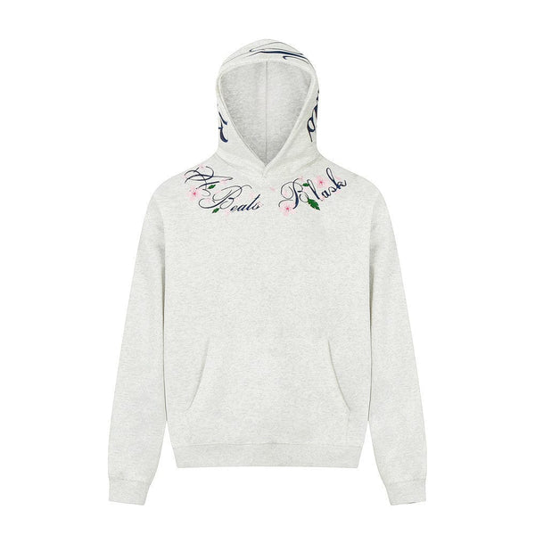 Embroidery Letter Printed hoodie—5001