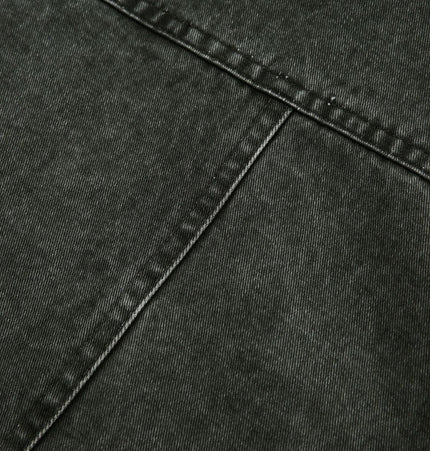 TALKLESSFASHION EON 26 Spring New in stock American vintage washed zip lapel jacket jacket