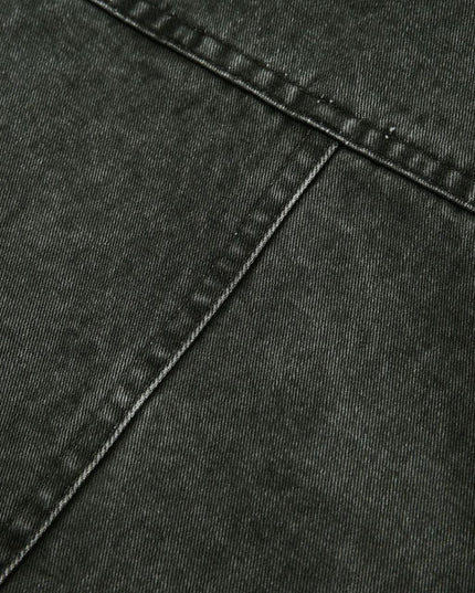 TALKLESSFASHION EON 26 Spring New in stock American vintage washed zip lapel jacket jacket