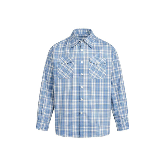 Plaid Double Pocket Shirt