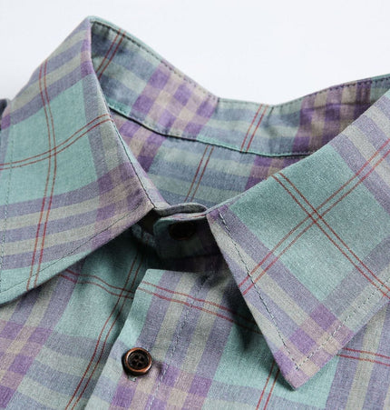 TALKLESSFASHION EON 26 spring new spot American street trend old character pattern long sleeve shirt man