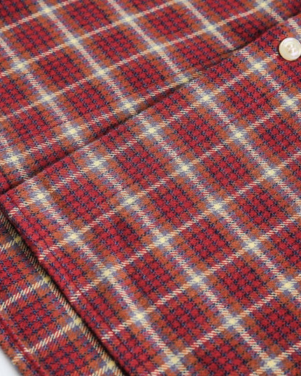 TALKLESSFASHION EON 26 spring new spot American street trend vintage plaid long sleeve shirt men