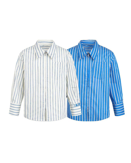 TALKLESSFASHION EON 26 spring new spot American street trendy fine plaid basic long sleeve shirt men