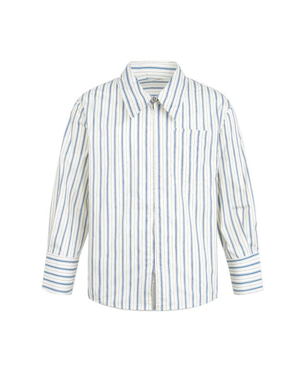 TALKLESSFASHION EON 26 spring new spot American street trendy fine plaid basic long sleeve shirt men