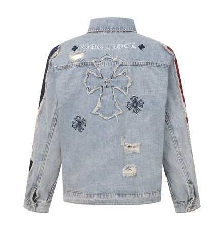 TALKLESSFASHION EON 26 spring new spot American street trendy high street individual design loose jacket jacket for women