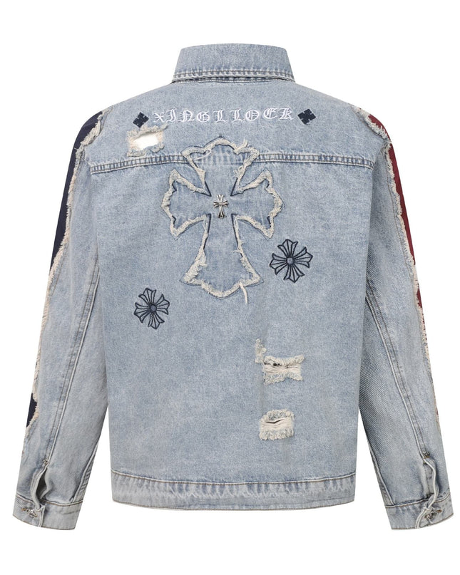 TALKLESSFASHION EON 26 spring new spot American street trendy high street individual design loose jacket jacket for women