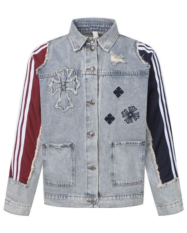 TALKLESSFASHION EON 26 spring new spot American street trendy high street individual design loose jacket jacket for women