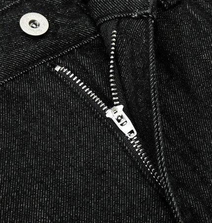 TALKLESSFASHION EON 26 spring new spot American street trendy high street individual design scimitar denim trousers