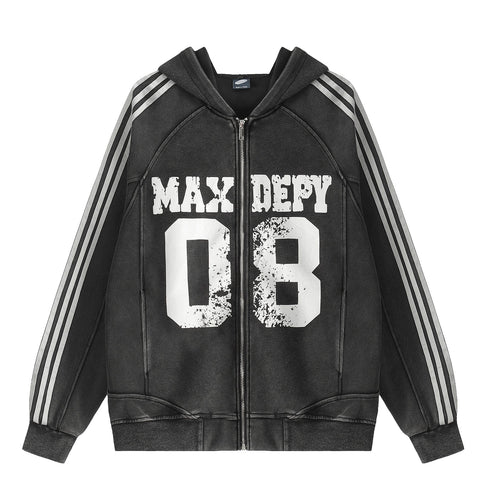 THETLSTUDIO EON 26 spring new spot American street trendy high street individual pattern design hooded sweatshirt cardigan men