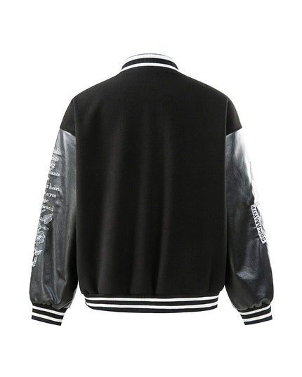 TALKLESSFASHION EON 26 spring new spot American street trendy high street individual pattern loose jacket jacket