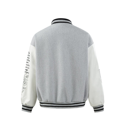 TALKLESSFASHION EON 26 spring new spot American street trendy high street individual pattern loose jacket jacket