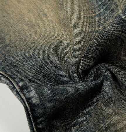 TALKLESSFASHION EON 26 spring New spot American street trendy high street individual wash design denim trousers men