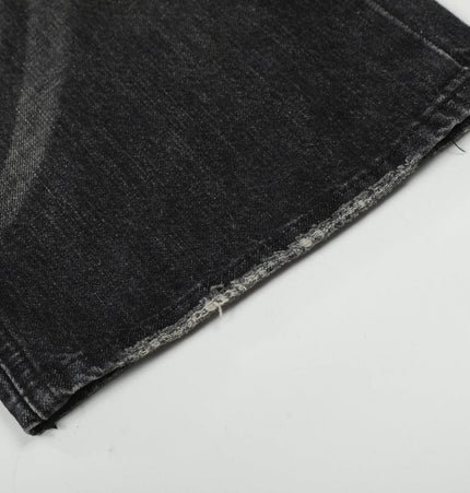 TALKLESSFASHION EON 26 spring New spot American street trendy high street individual wash design denim trousers men