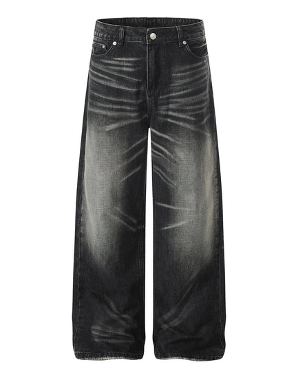TALKLESSFASHION EON 26 spring New spot American street trendy high street individual wash design denim trousers men
