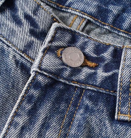 TALKLESSFASHION EON 26 spring New spot American street trendy high street individuality design washed denim trousers men