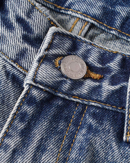 TALKLESSFASHION EON 26 spring New spot American street trendy high street individuality design washed denim trousers men