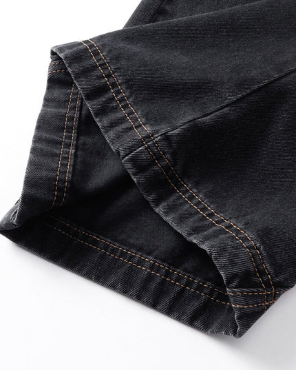 TALKLESSFASHION EON 26 spring New spot American street trendy high street individuality design washed denim trousers men