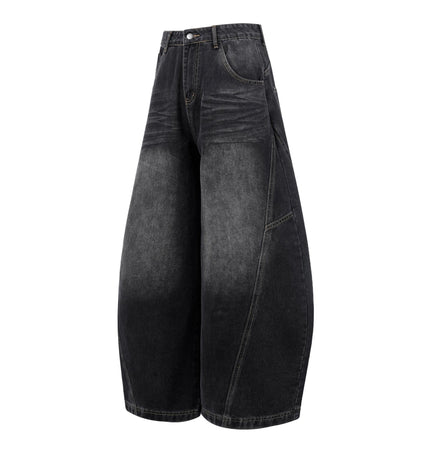 TALKLESSFASHION EON 26 spring New spot American street trendy high street individuality design washed denim trousers men