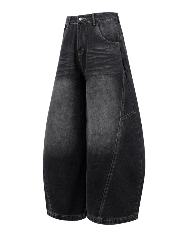 TALKLESSFASHION EON 26 spring New spot American street trendy high street individuality design washed denim trousers men