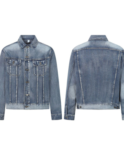 TALKLESSFASHION EON 26 spring New spot American street trendy high street individuality wash denim loose jacket jacket for women