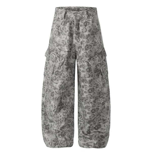 Leopard Pattern Executive Trousers
