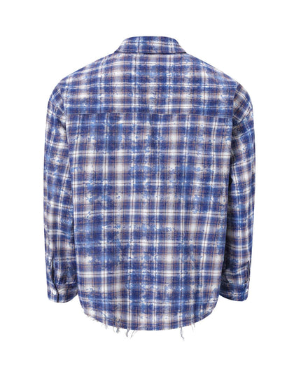 TALKLESSFASHION EON 26 spring New spot American street trendy high street personality pattern long sleeve shirt man