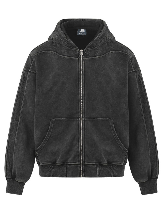 TALKLESSFASHION EON 26 spring new spot American street trendy high street personality washed hooded sweatshirt jacket men