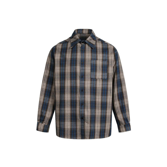 Street Plaid Basic Shirt