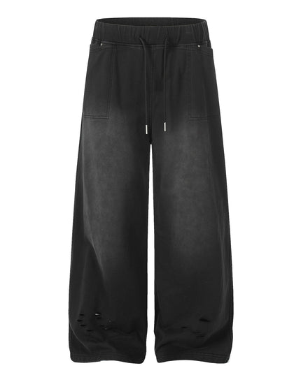 TALKLESSFASHION EON 26 spring new spot American style street trendy high street personality ripped casual trousers men
