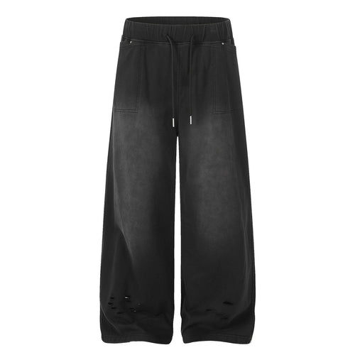 THETLSTUDIO EON 26 spring new spot American style street trendy high street personality ripped casual trousers men