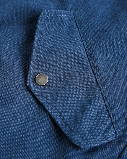 TALKLESSFASHION EON 26 spring new spot American vintage machine buckle heavy cotton canvas jacket jacket for men