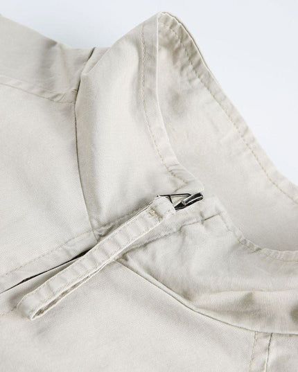 TALKLESSFASHION EON 26 Spring New stock American vintage washed water collar jacket jacket