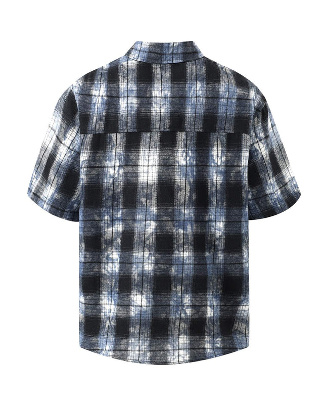 TALKLESSFASHION EON 26 summer new spot American street trendy high street personality pattern short-sleeved shirt man
