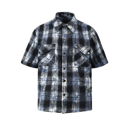 Pattern Short-Sleeve Shirt