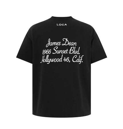 TALKLESSFASHION EON 26 summer new spot American street trendy street monogram loose short sleeve T-shirt for men
