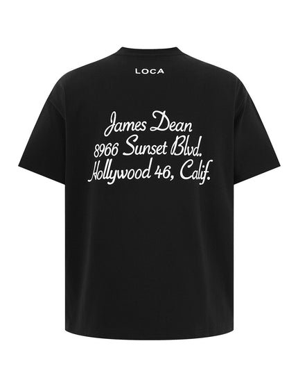 TALKLESSFASHION EON 26 summer new spot American street trendy street monogram loose short sleeve T-shirt for men