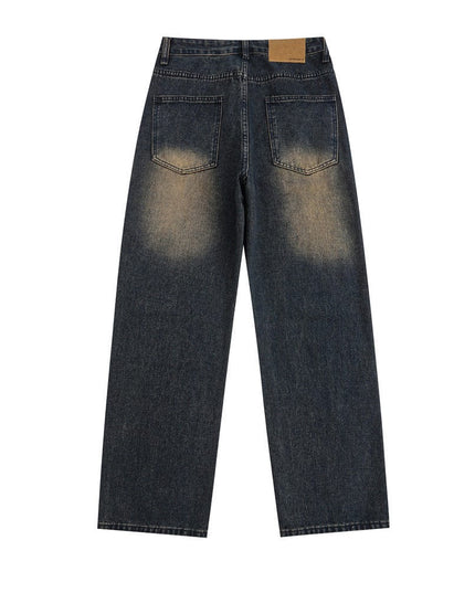 TALKLESSFASHION Fashion Personality Straight Jeans Men
