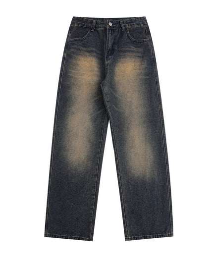 TALKLESSFASHION Fashion Personality Straight Jeans Men
