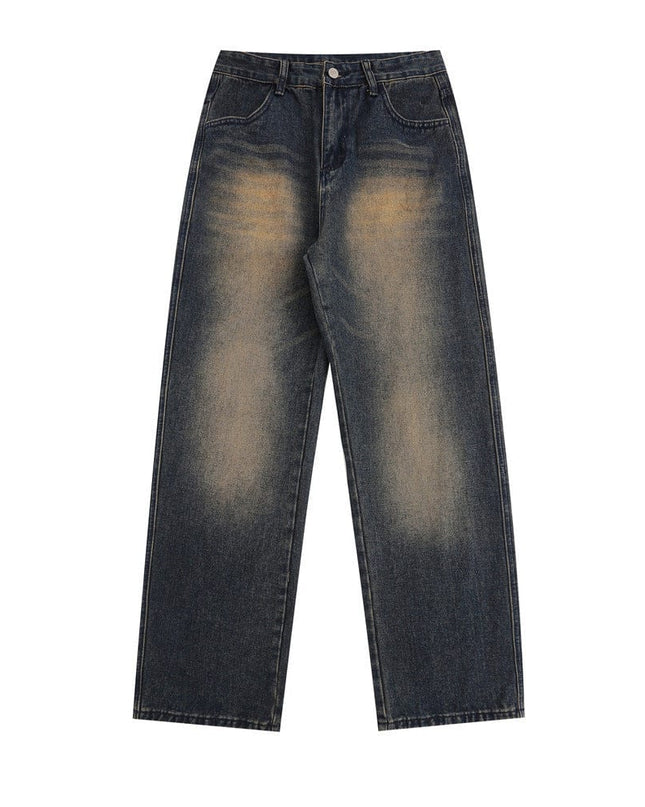 TALKLESSFASHION Fashion Personality Straight Jeans Men