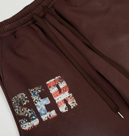 TALKLESSFASHION Fleece Retro Scimitar Wide-Leg Pants