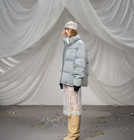 TALKLESSFASHION FrostEdge Down Jacket