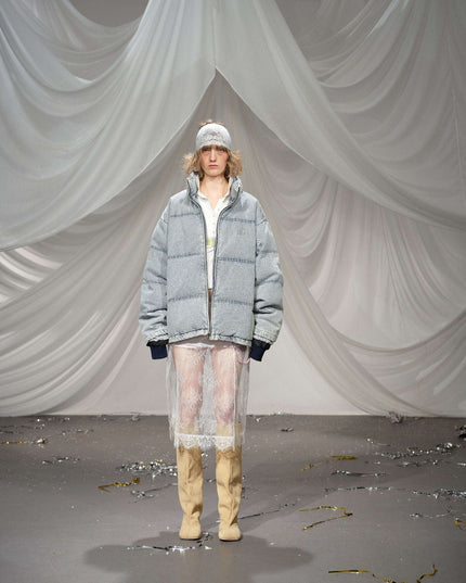TALKLESSFASHION FrostEdge Down Jacket
