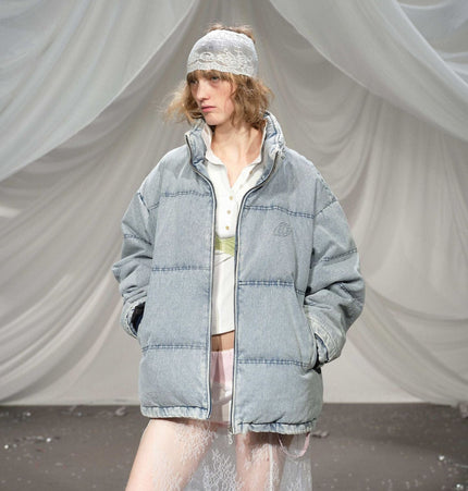 TALKLESSFASHION FrostEdge Down Jacket