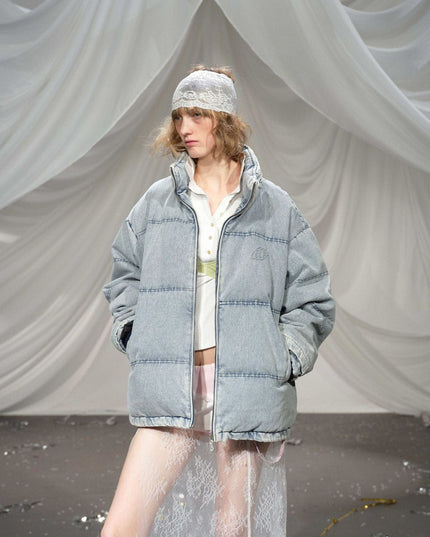 TALKLESSFASHION FrostEdge Down Jacket