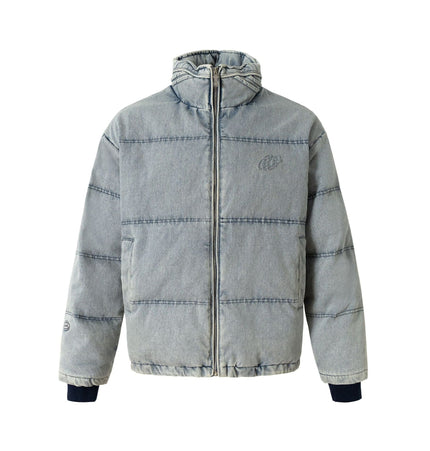 TALKLESSFASHION FrostEdge Down Jacket