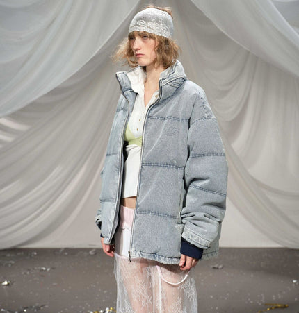 TALKLESSFASHION FrostEdge Down Jacket