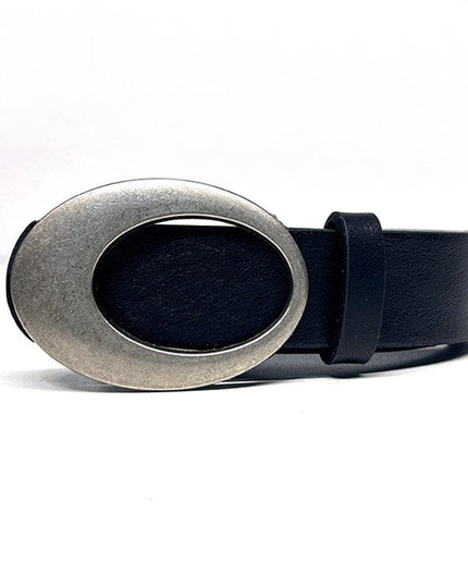 TALKLESSFASHION Goose egg 105 long and 2.8 wide Direction of Light belt men's design sense high-end ins black belt accessories trouser belt versatile trend